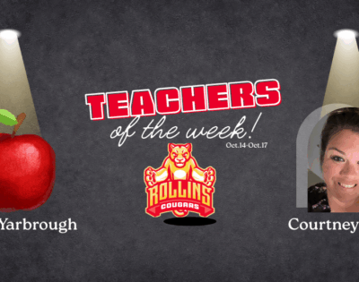 Teachers of the Week! October 14- October 17
