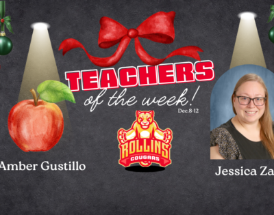 Teachers of the Week! 12/8-12/12