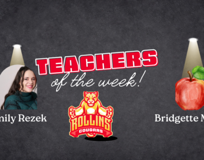 Teachers of the Week!